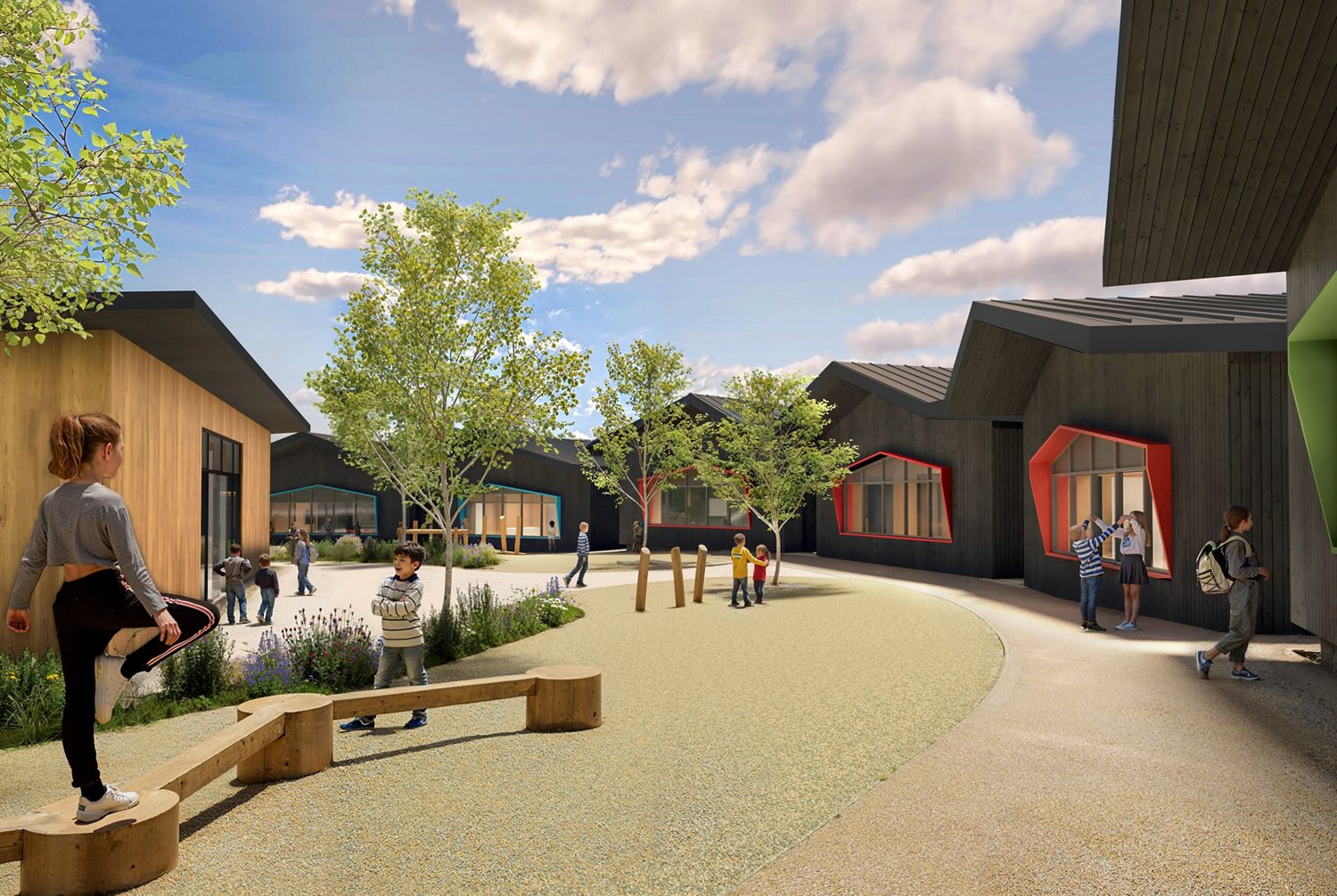 Malmesbury Primary School Project Ground View